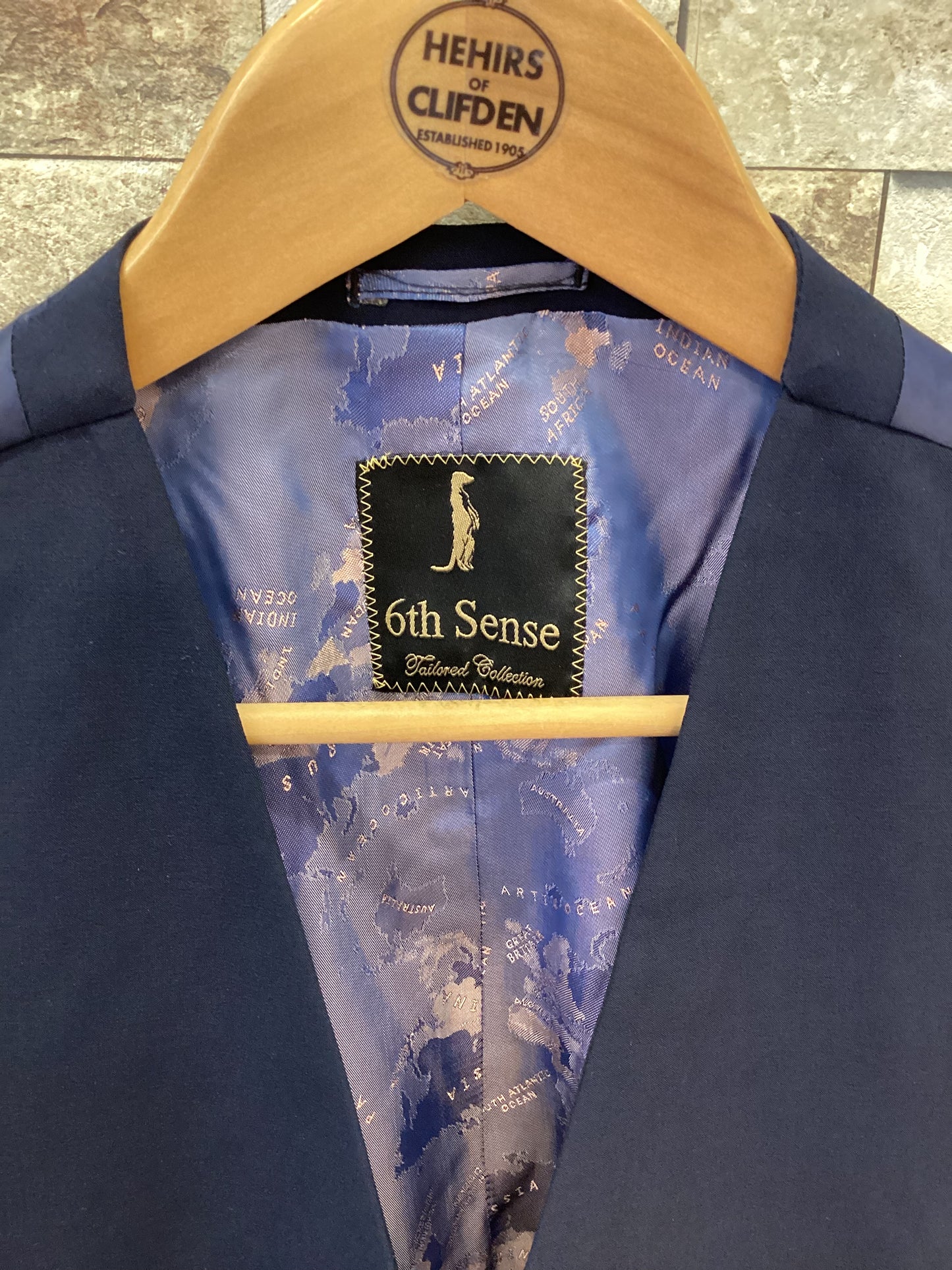 6th Sense Waistcoat-Navy