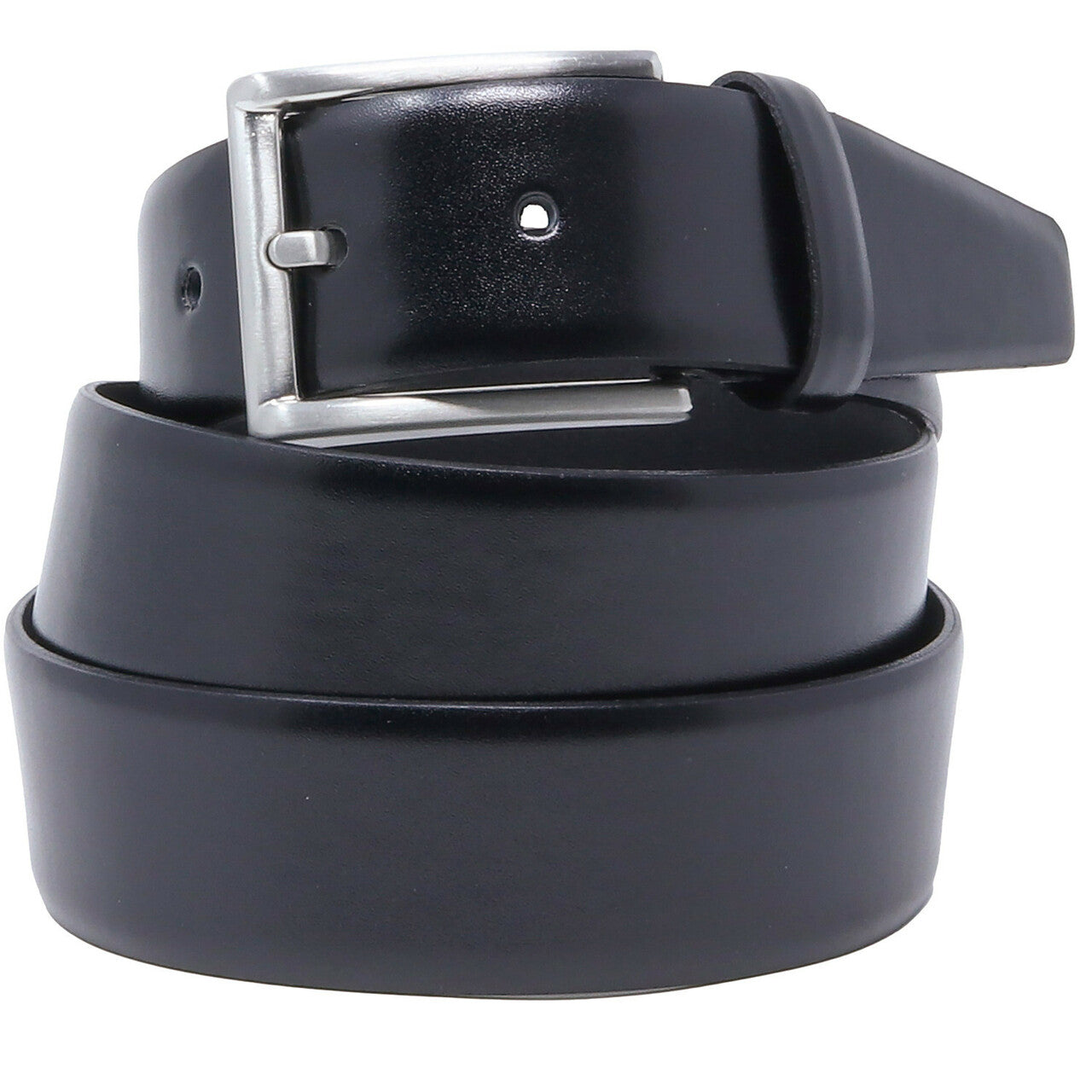 Monti Leather Belt-Black