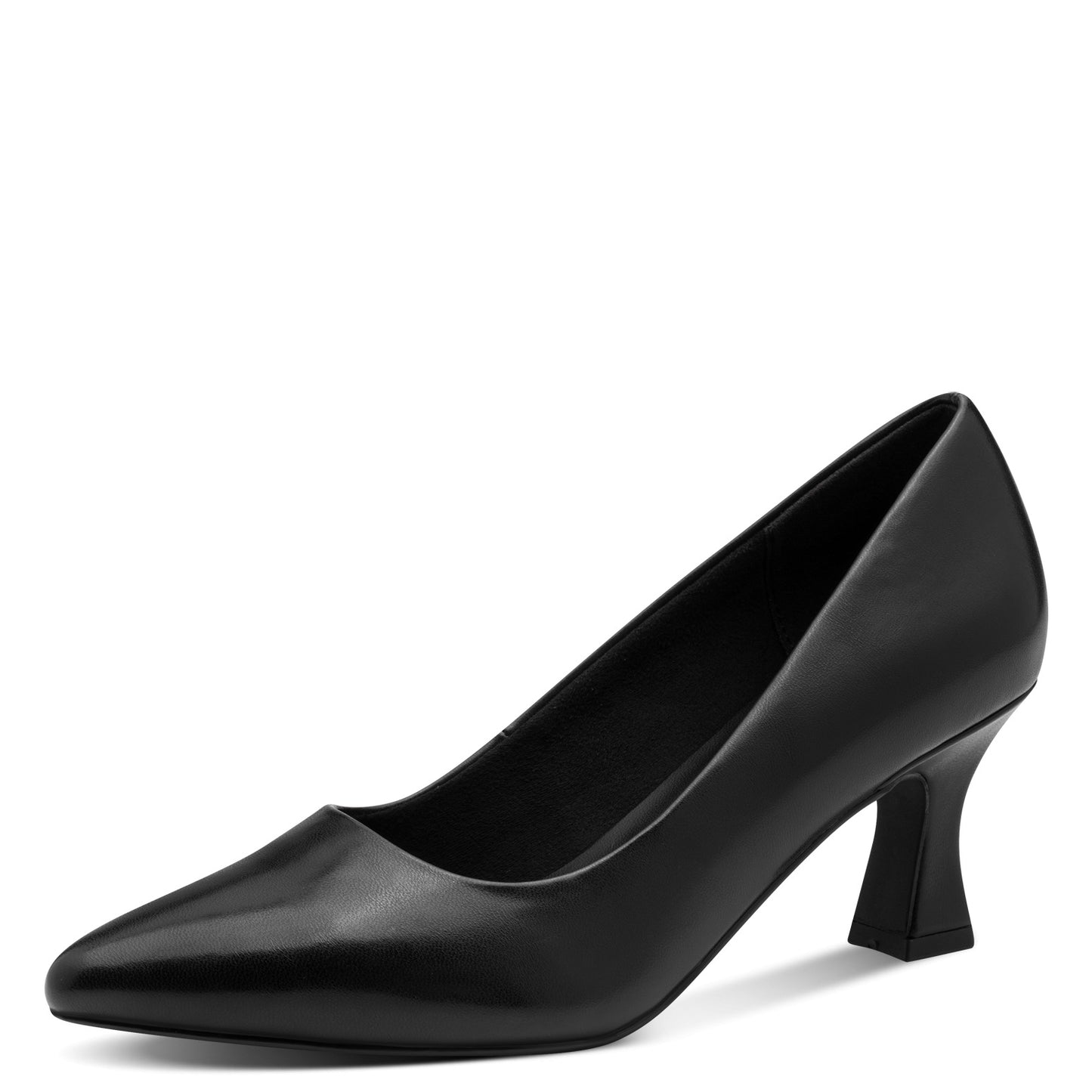 Marco Tozzi Black Matt Heel