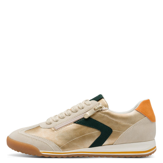 Marco Tozzi Zip Trainer Dune