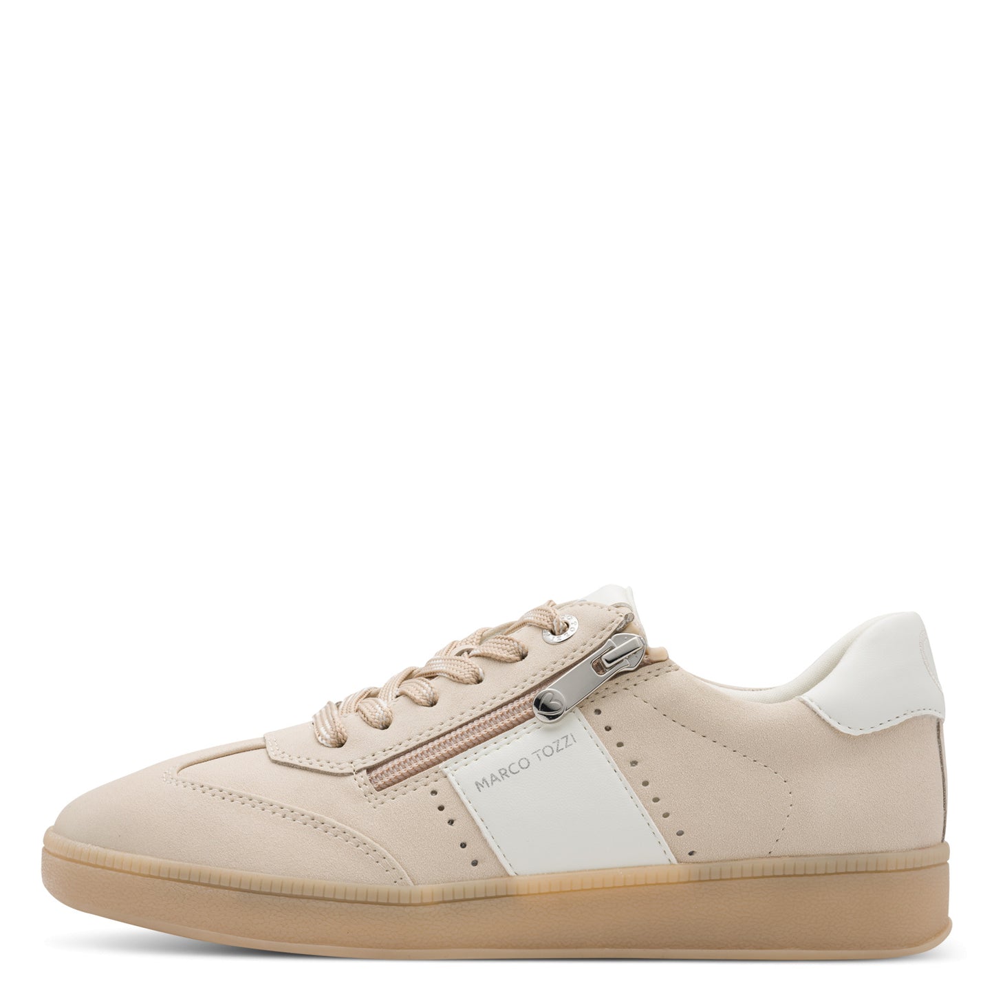 Marco Tozzi Zip Trainer- Dune