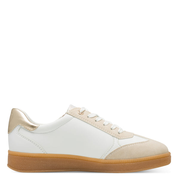 Marco Tozzi Side Zip Trainer- Gold