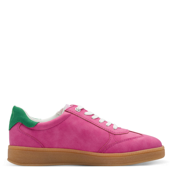 Marco Tozzi Side Zip Trainer- Pink