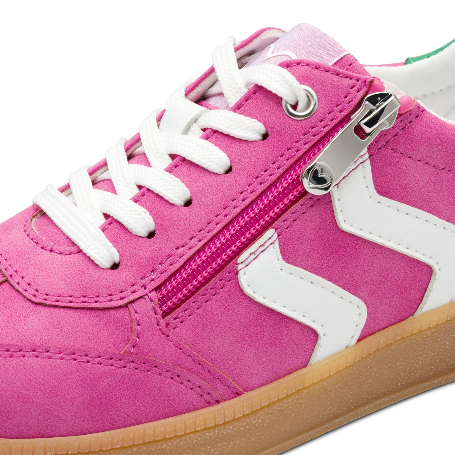 Marco Tozzi Side Zip Trainer- Pink
