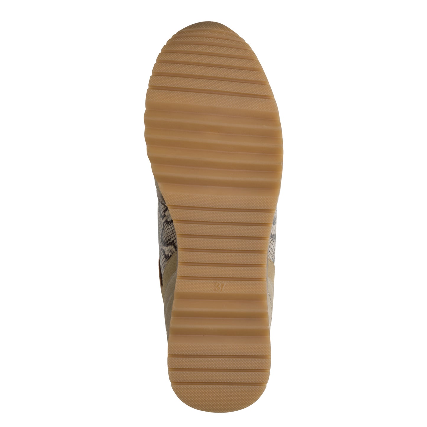 Marco Tozzi Zip Trainer Taupe