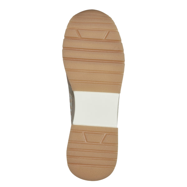 Marco Tozzi Wedge Zip Trainer Gold