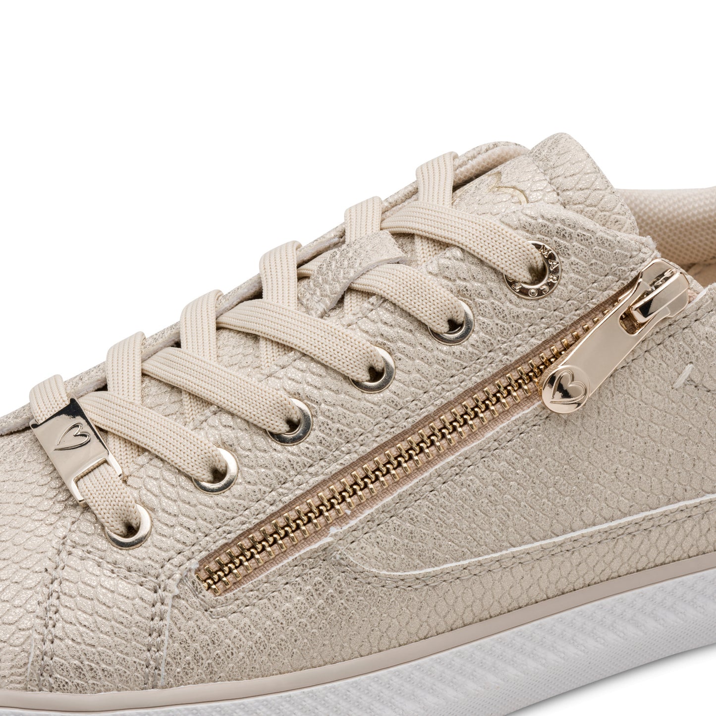 Marco Tozzi Zip Trainer Champagne