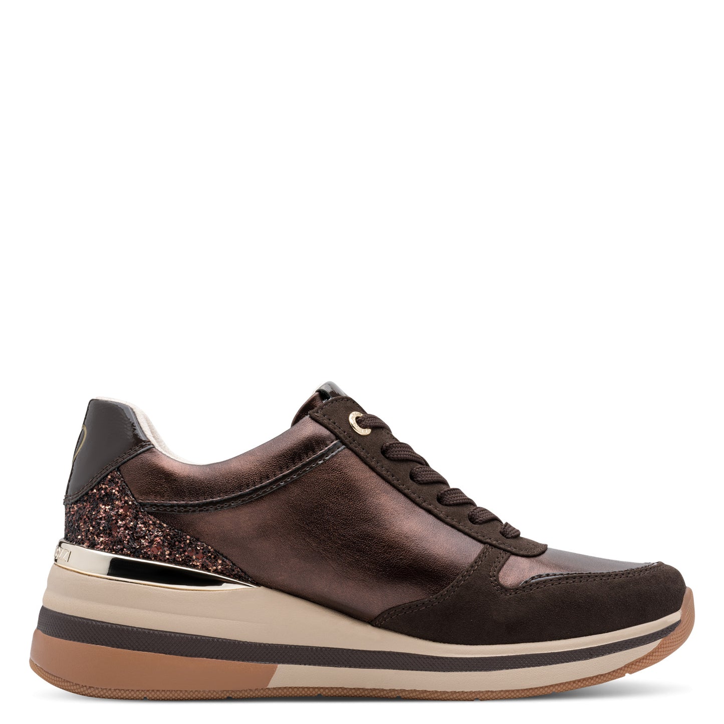 Marco Tozzi Wedge Mocha
