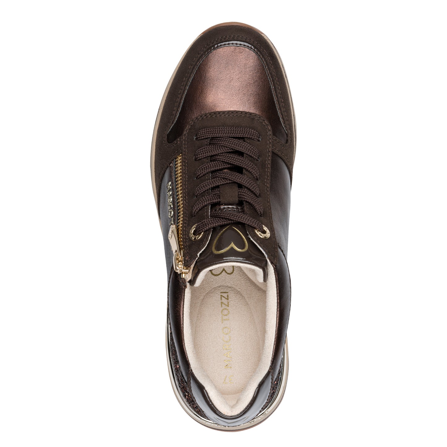 Marco Tozzi Wedge Mocha