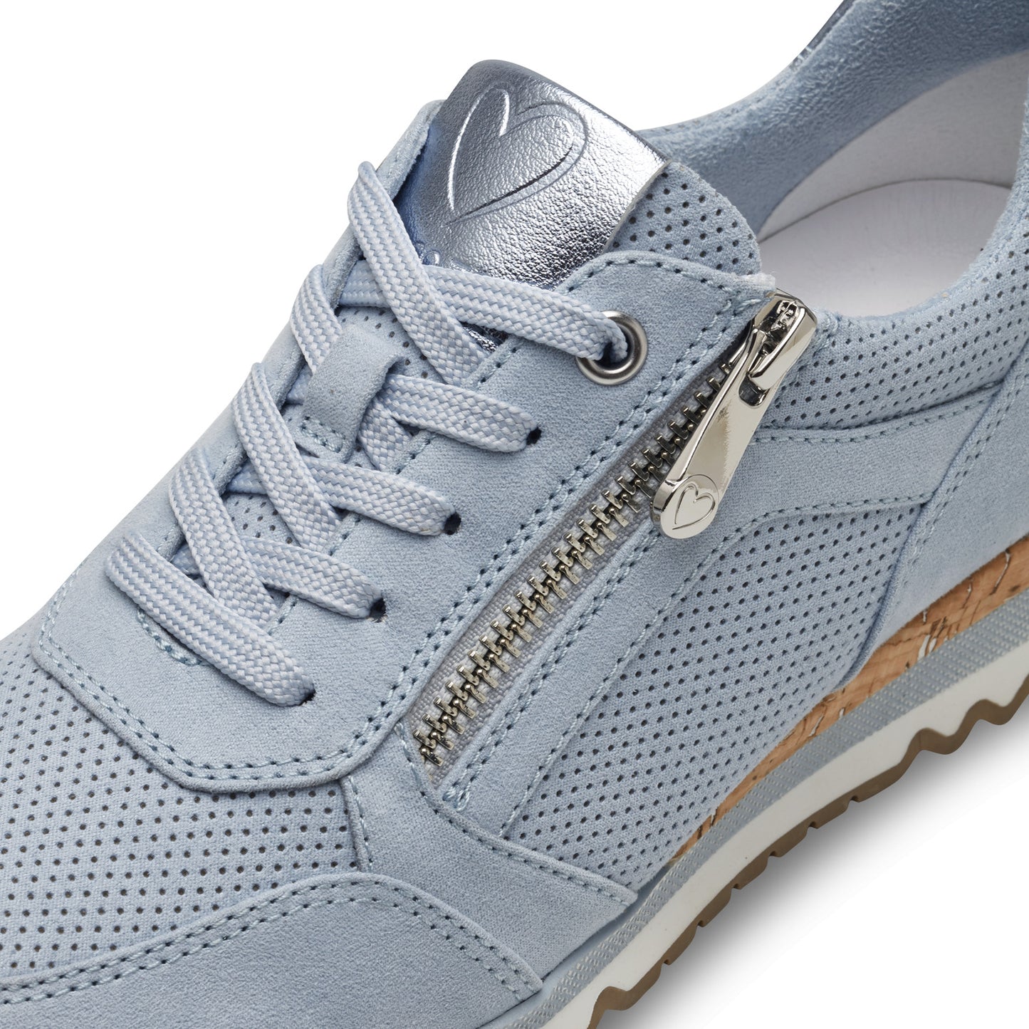 Marco Tozzi Zip Trainer Blue