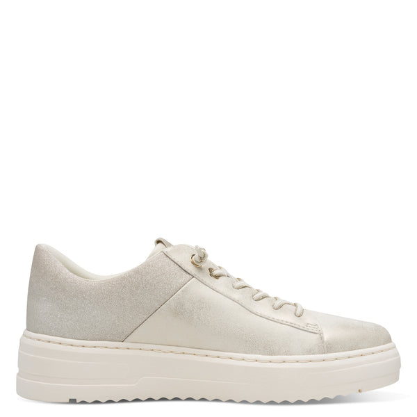 Marco Tozzi Flatform Trainer- Dune