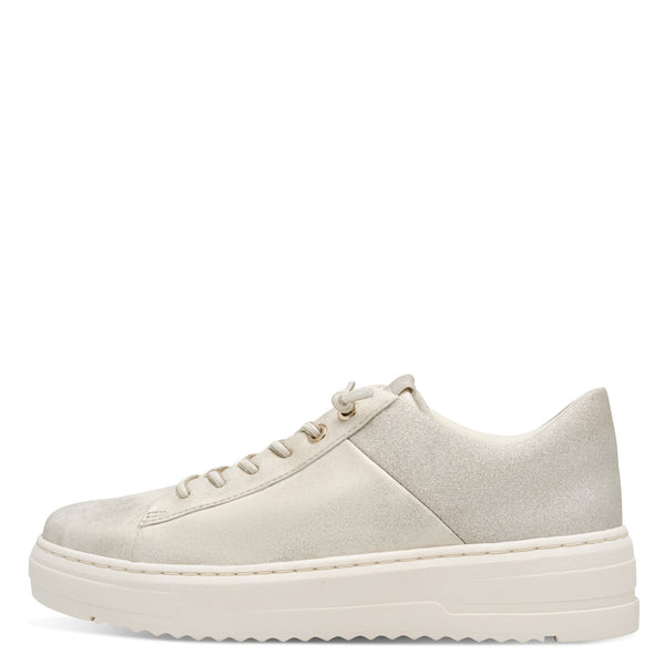 Marco Tozzi Flatform Trainer- Dune