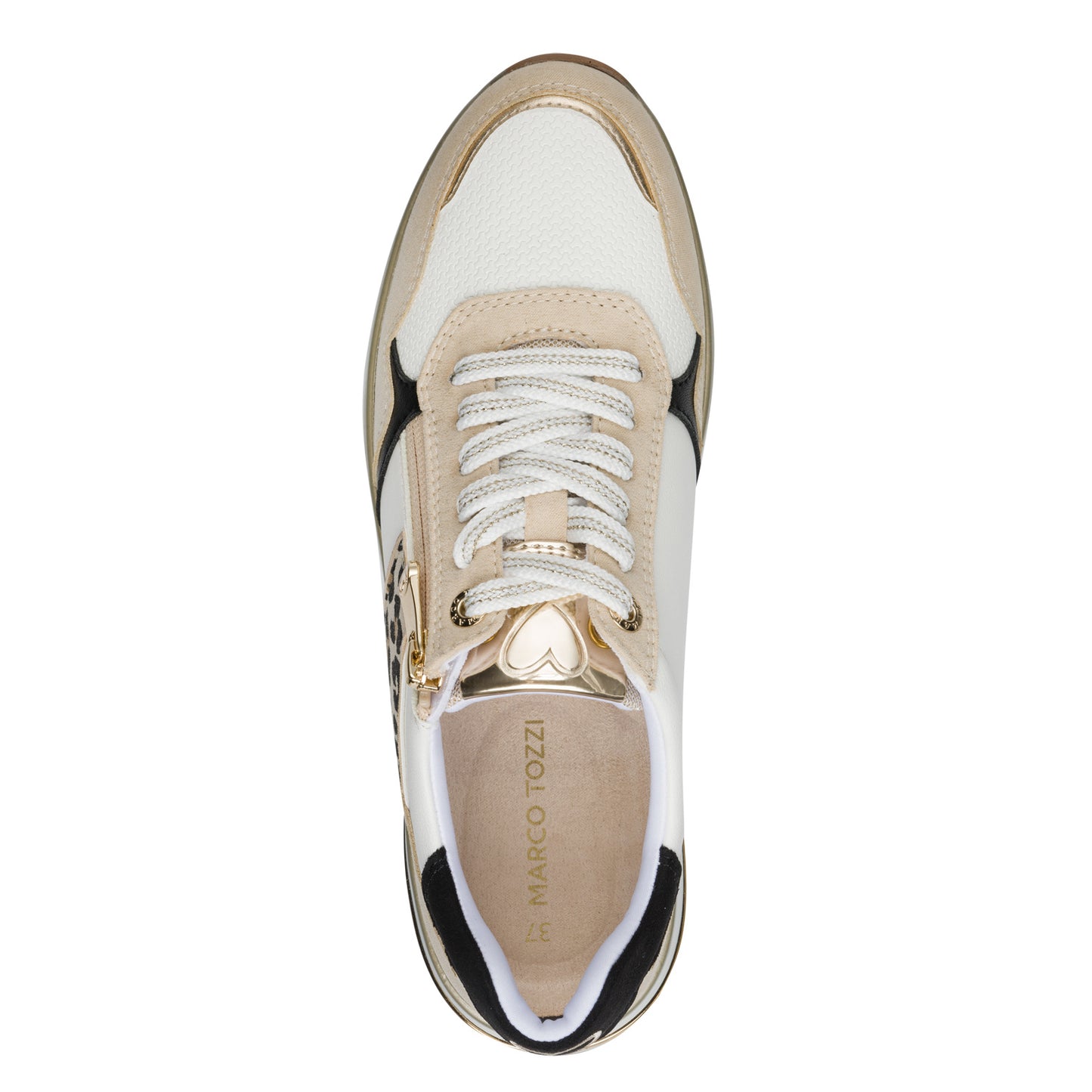 Marco Tozzi Zip Trainer Animal