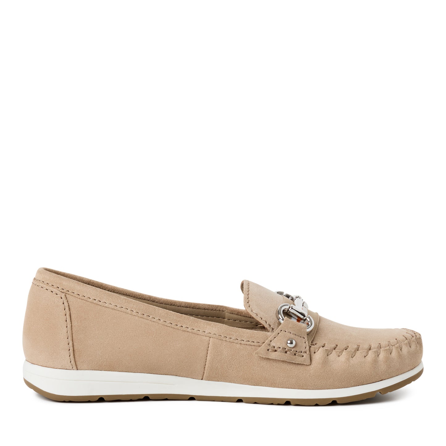 Marco Tozzi Leather Mule- Tan