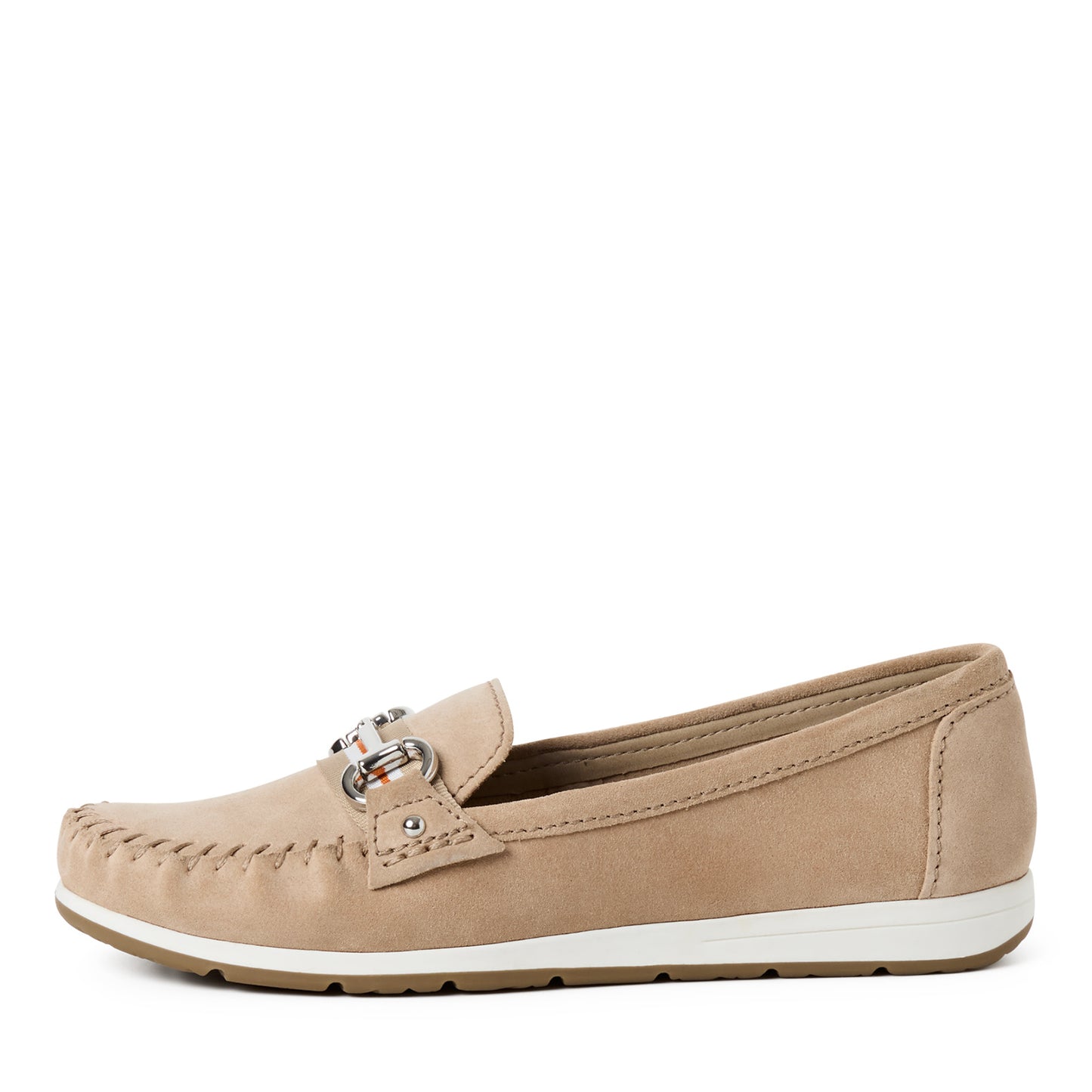 Marco Tozzi Leather Mule- Tan
