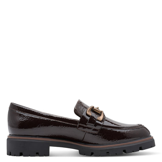 Marco Tozzi Loafer Mocca Patent