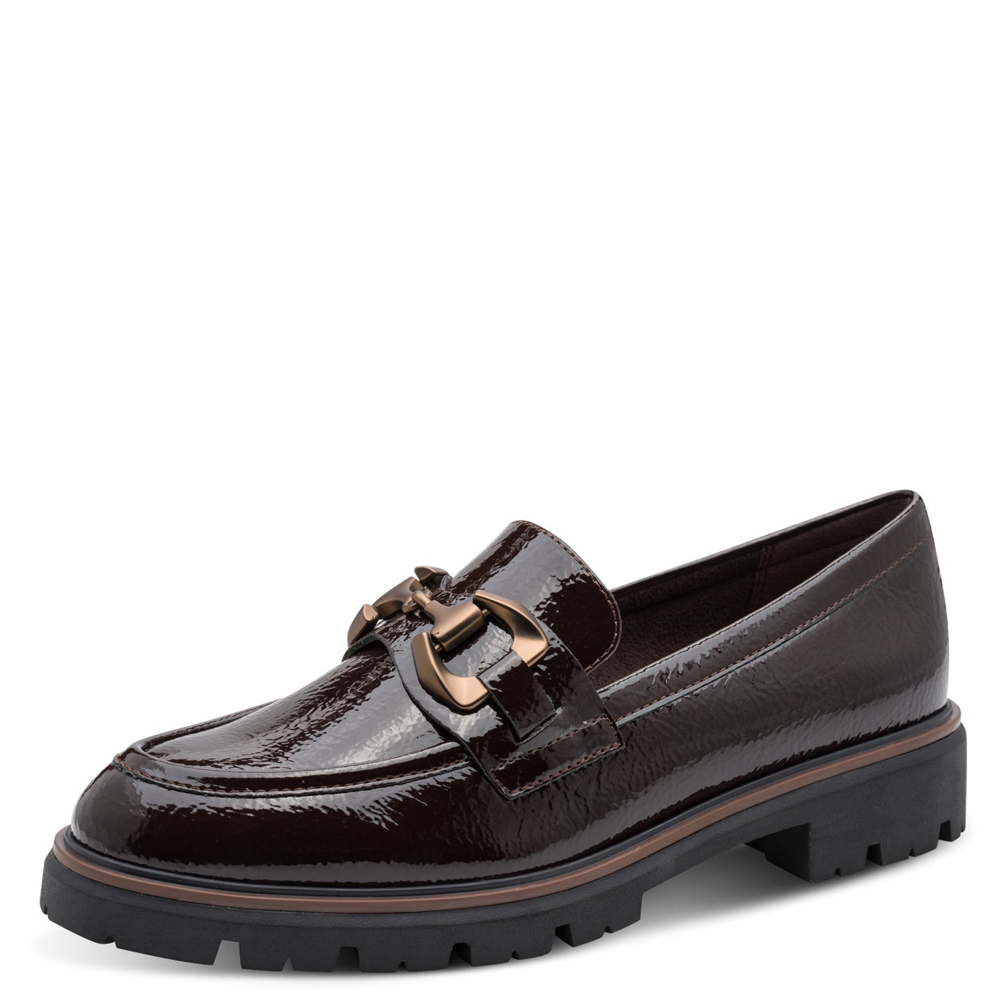 Marco Tozzi Loafer Mocca Patent