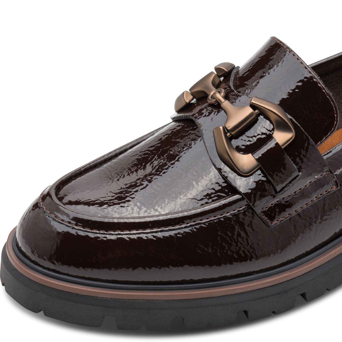 Marco Tozzi Loafer Mocca Patent