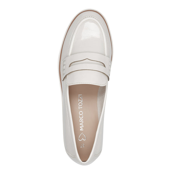 Marco Tozzi Cream Loafer