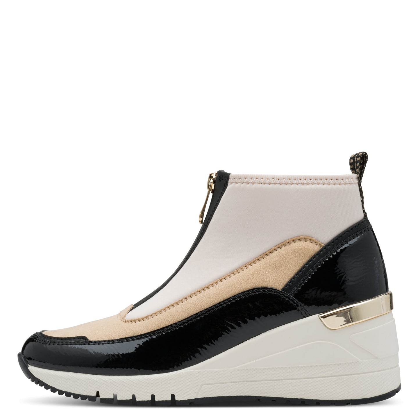 Marco Tozzi Zip Bootie Cream