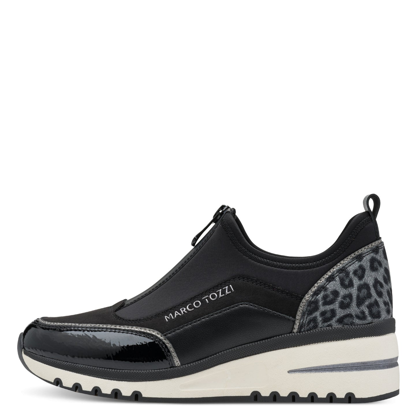 Marco Tozzi Wedge Trainer Black