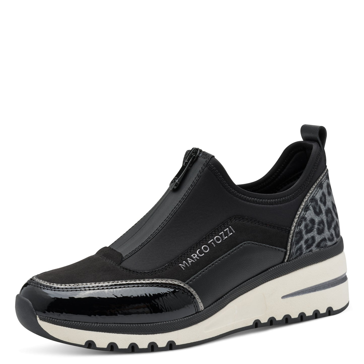 Marco Tozzi Wedge Trainer Black