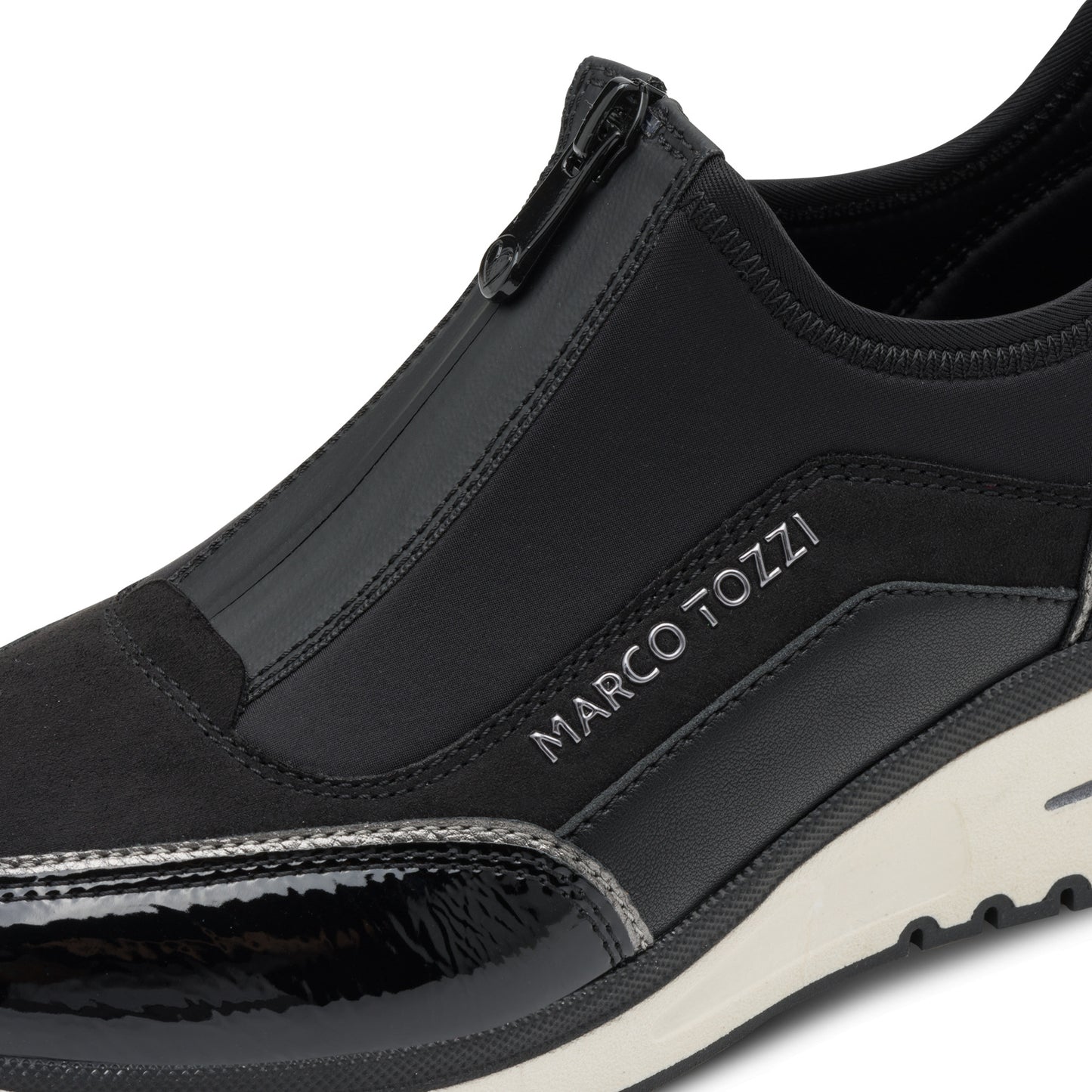 Marco Tozzi Wedge Trainer Black