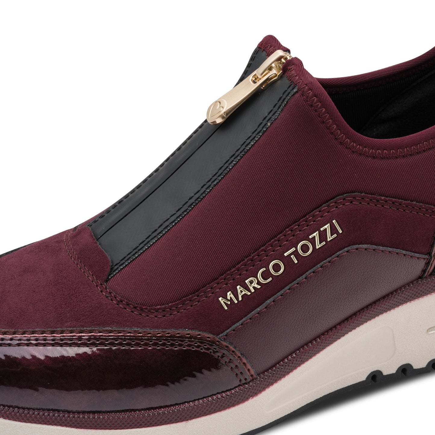 Marco Tozzi Wedge Trainer Mulberry