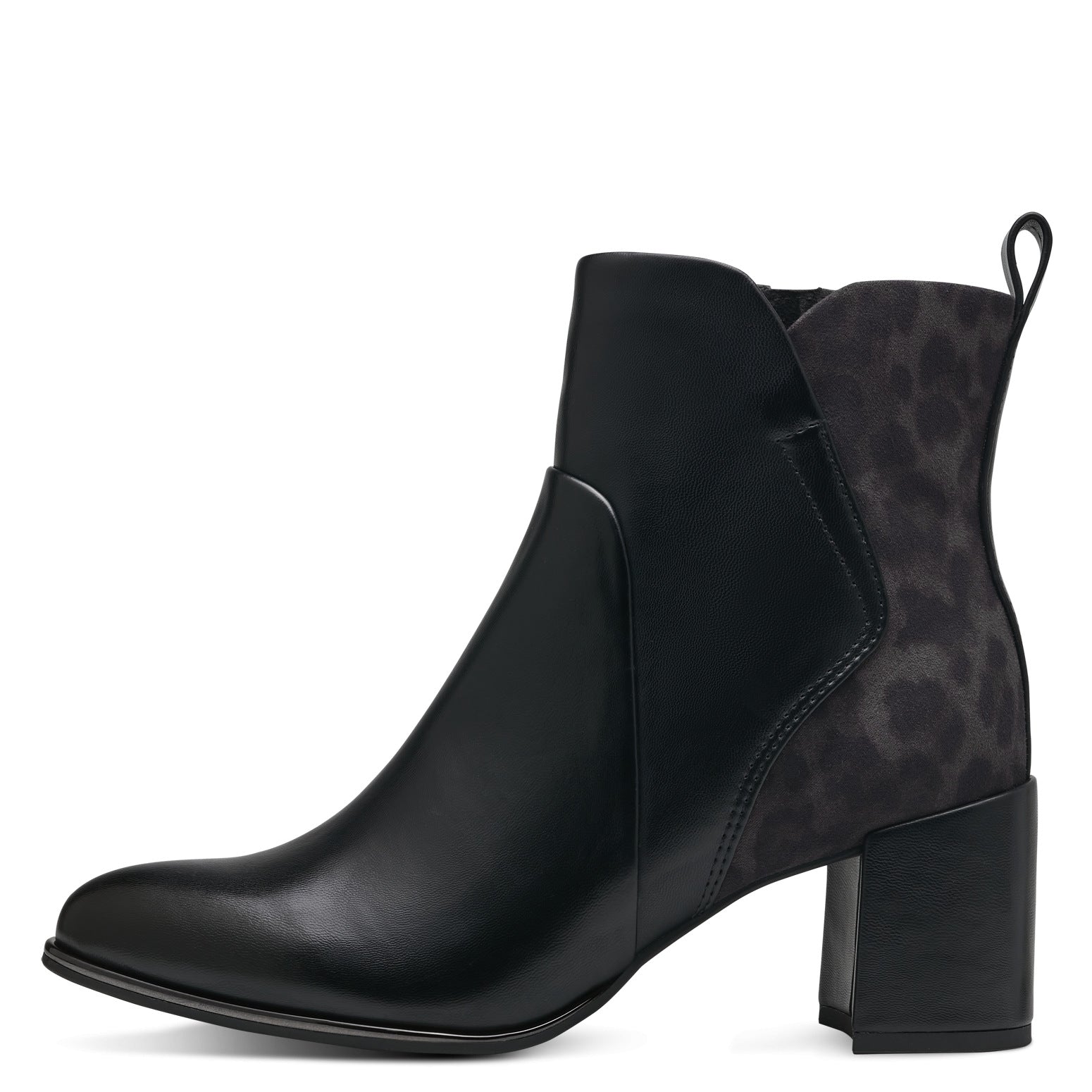 Marco Tozzi Ankle Boots- Black