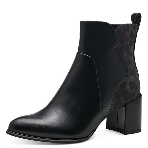 Marco Tozzi Ankle Boots- Black