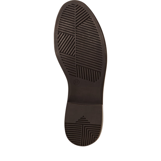 Marco Tozzi Leather Ankle Boot Chestnut