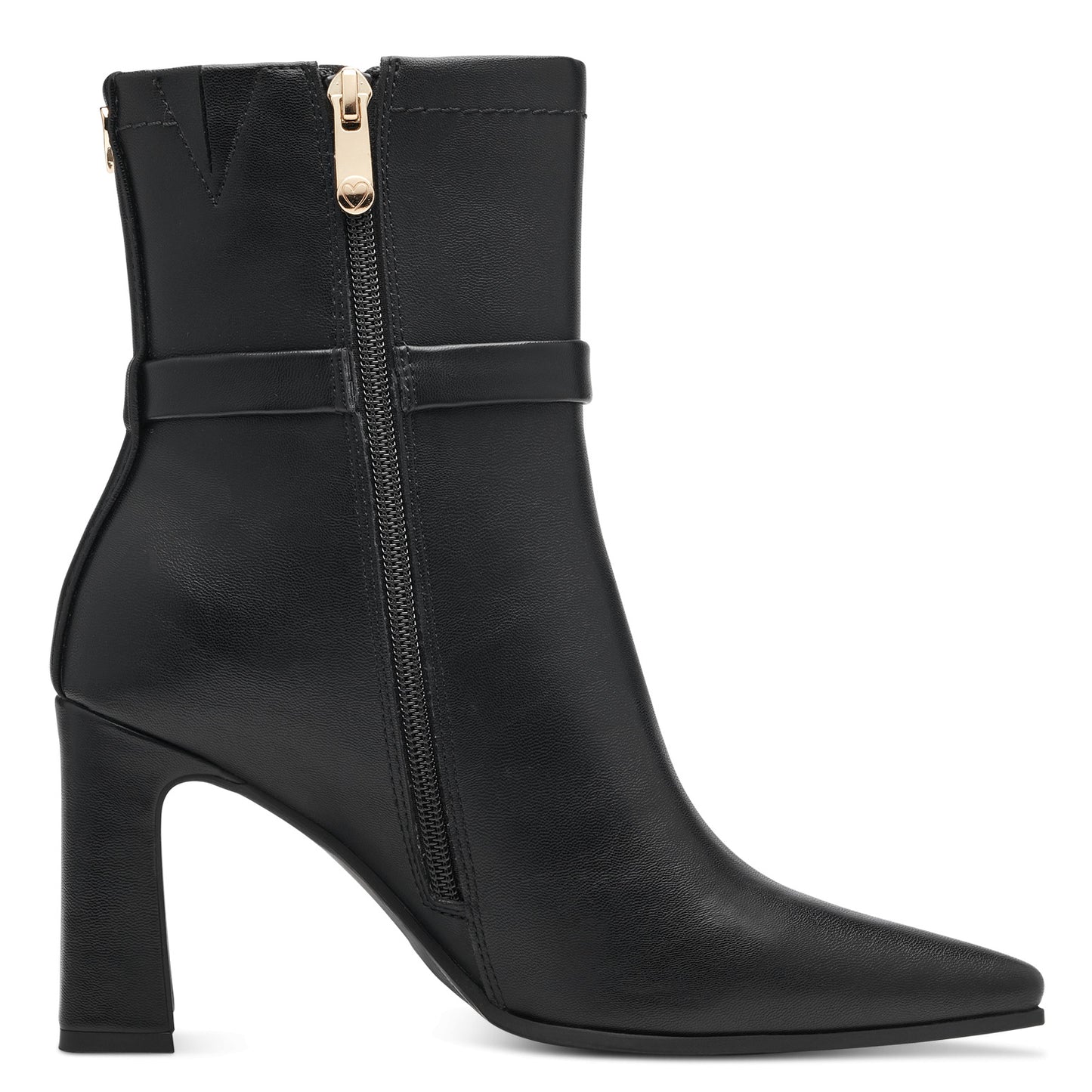 Marco Tozzi Heeled Boot- Black