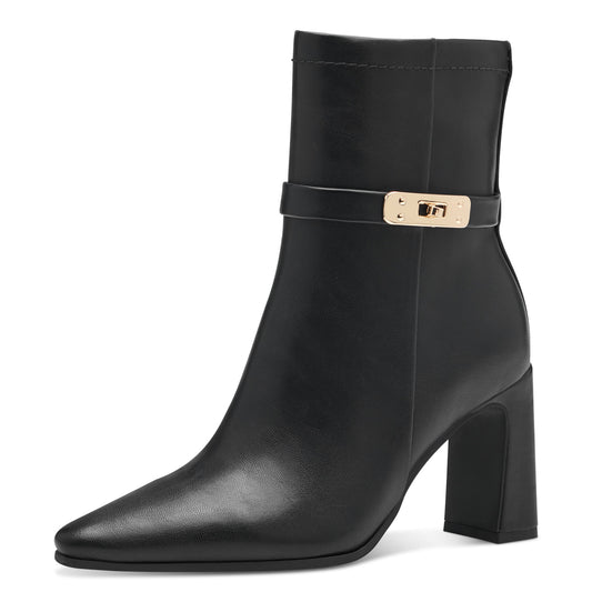 Marco Tozzi Heeled Boot- Black