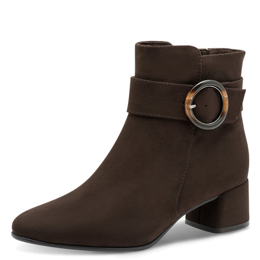 Marco Tozzi buckle Ankle Boot Mocca