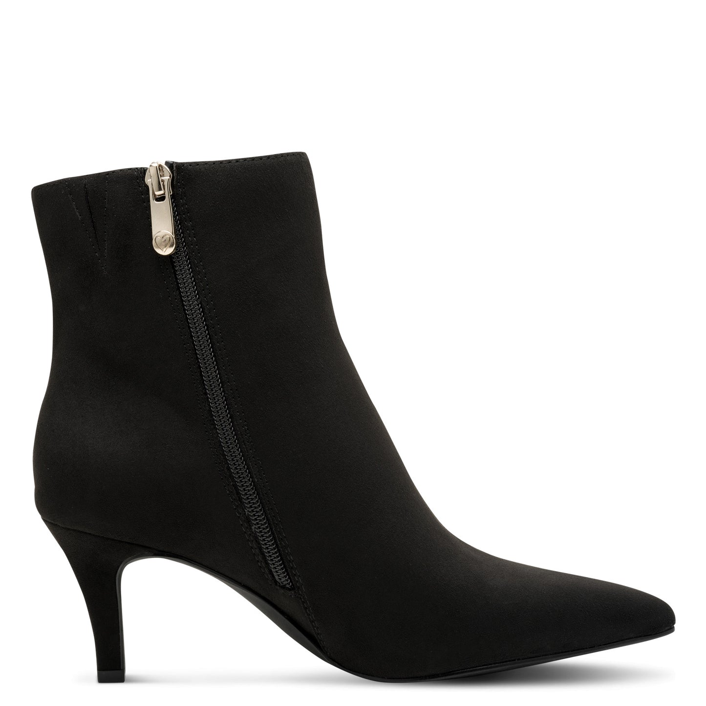 Marco Tozzi Mid Heel Ankle Boot Black