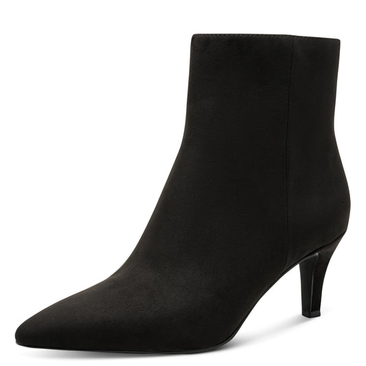 Marco Tozzi Mid Heel Ankle Boot Black