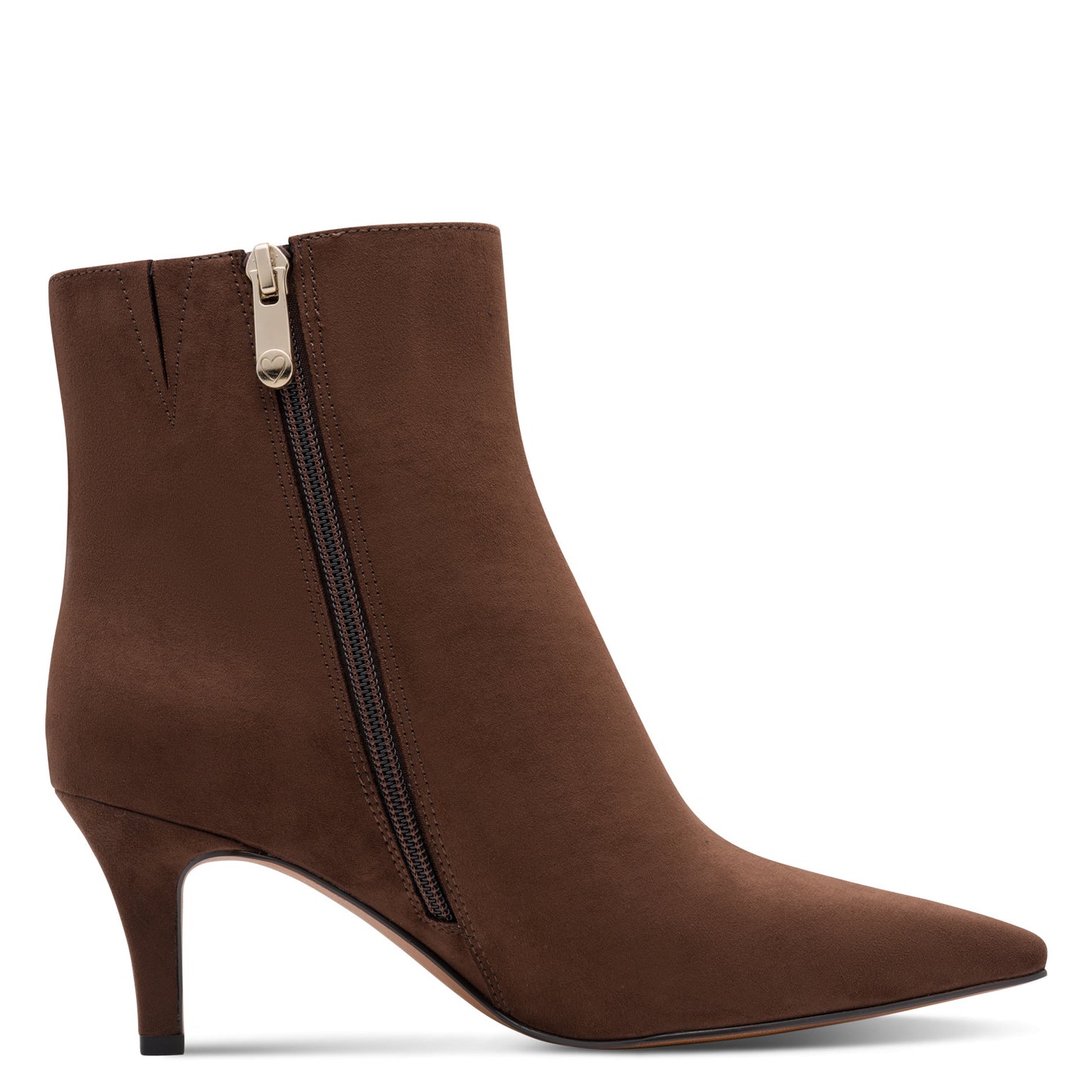 Marco Tozzi Mid Heel Ankle Boot Choco