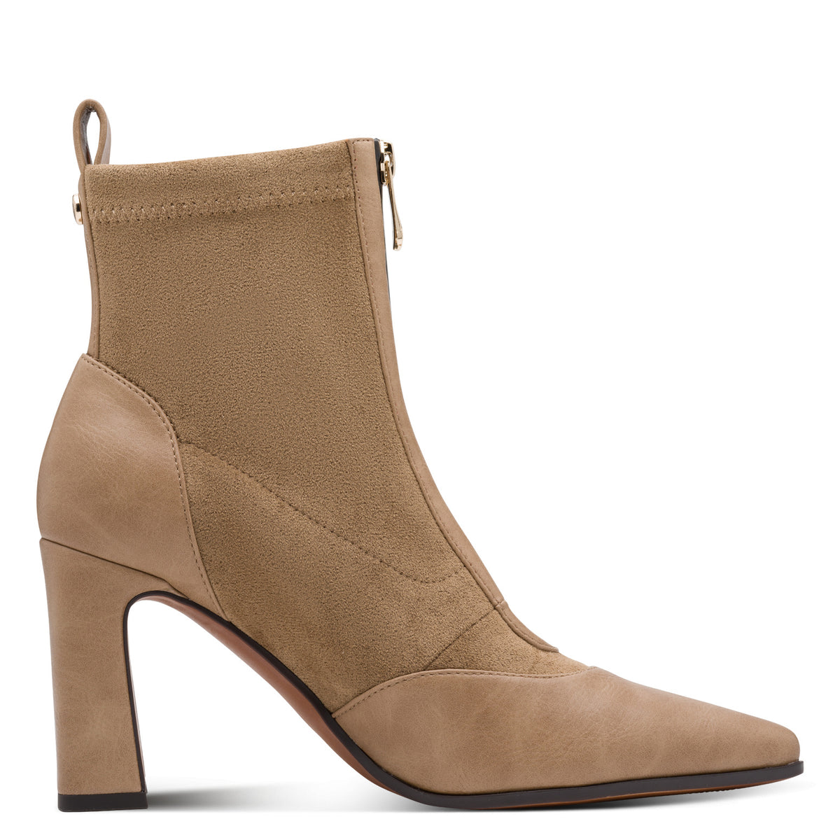 Marco Tozzi Mixed Fabric Boots Antelope