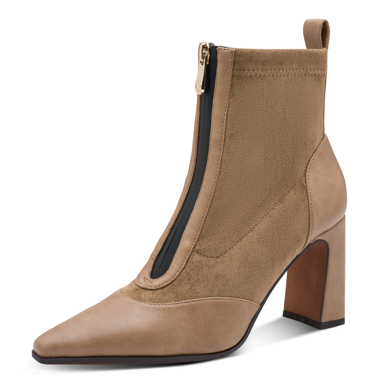 Marco Tozzi Mixed Fabric Boots Antelope