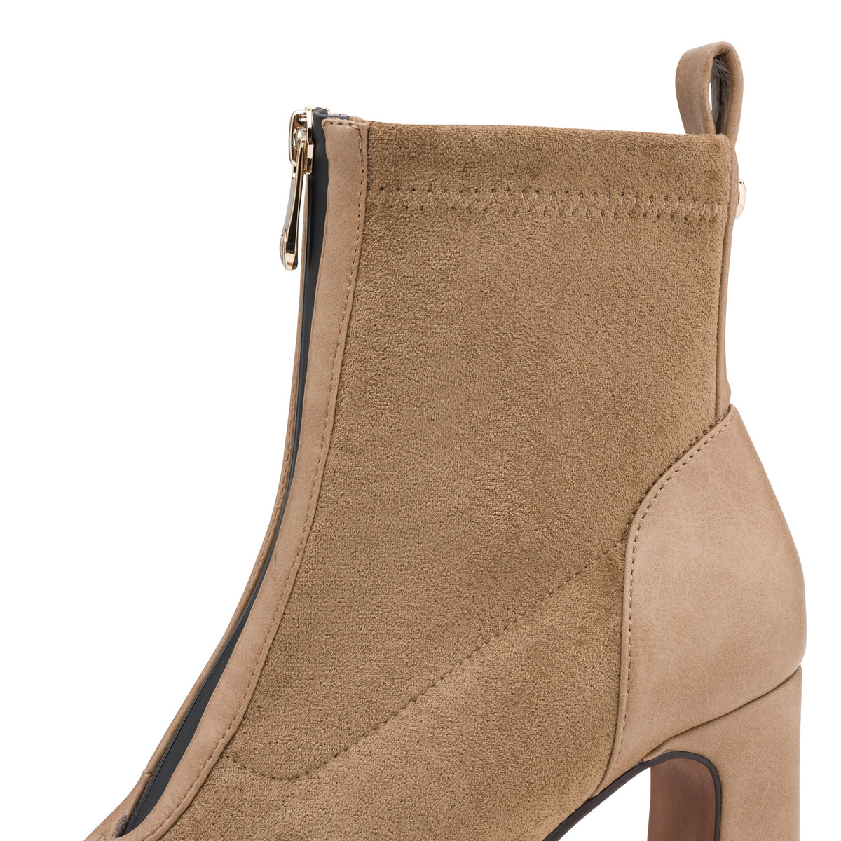 Marco Tozzi Mixed Fabric Boots Antelope