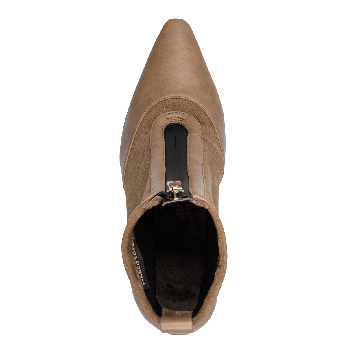 Marco Tozzi Mixed Fabric Boots Antelope