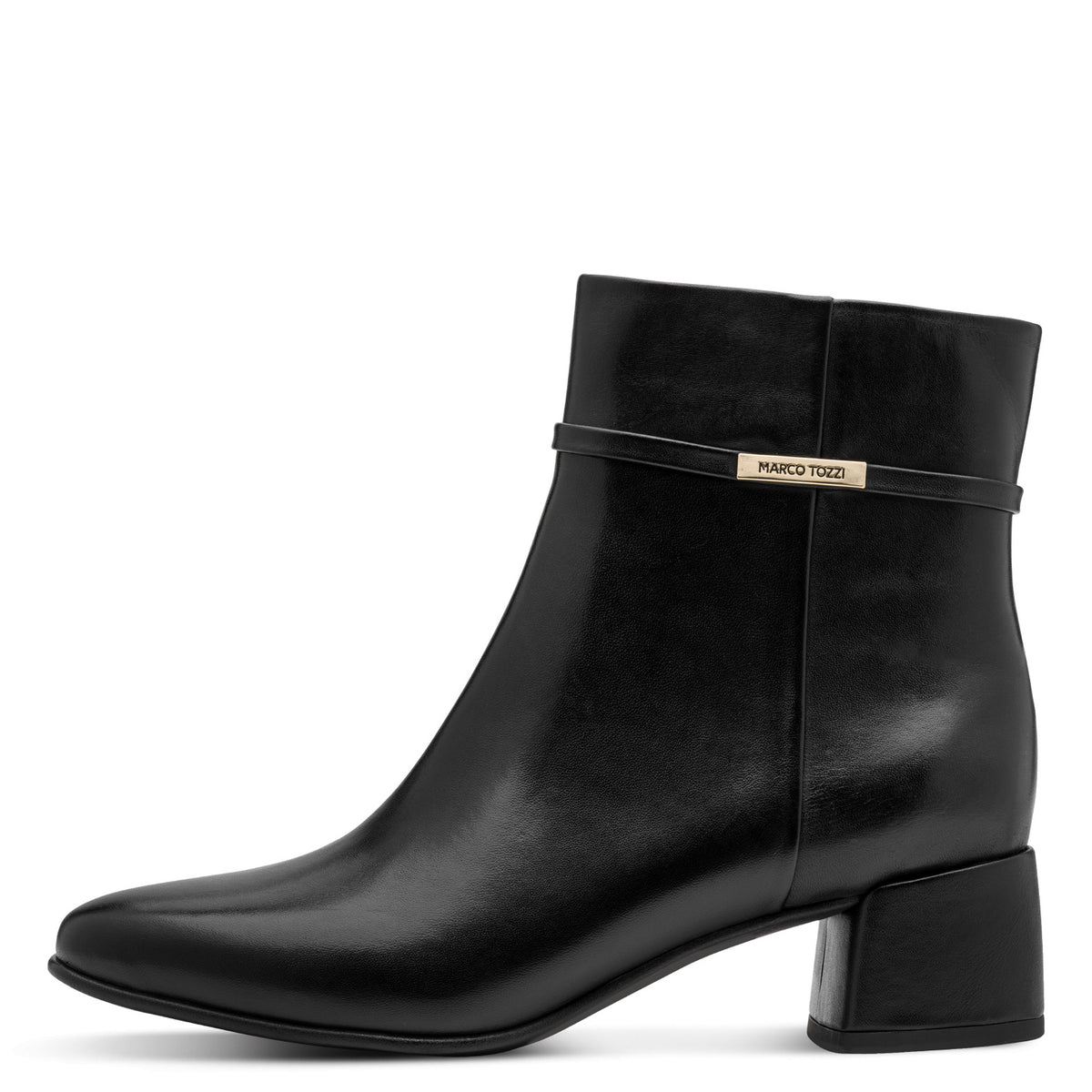 Marco Tozzi Black Leather Boot