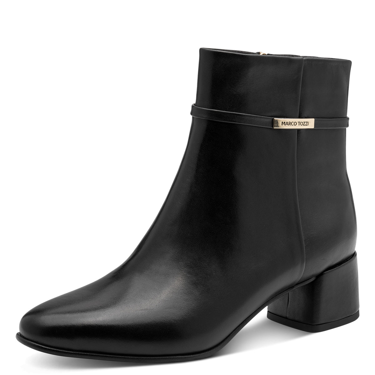 Marco Tozzi Black Leather Boot