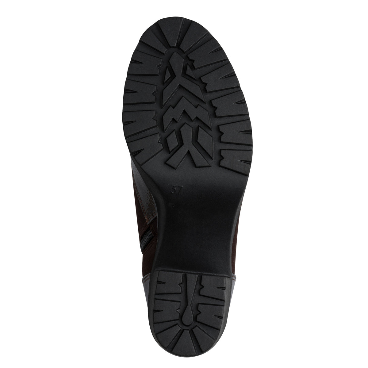 Marco Tozzi Mocca Zip Heel