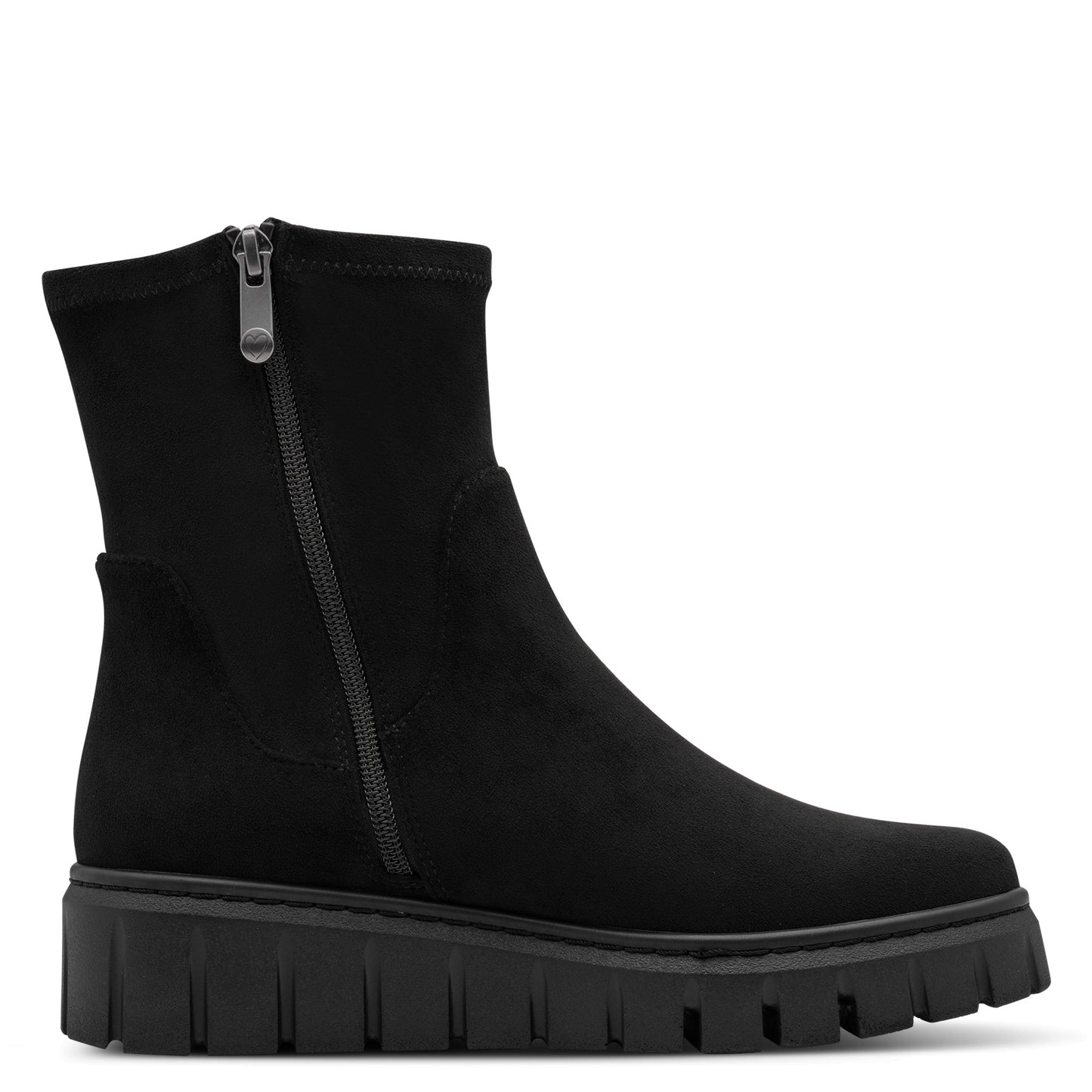 Marco Tozzi Black Sock Boot