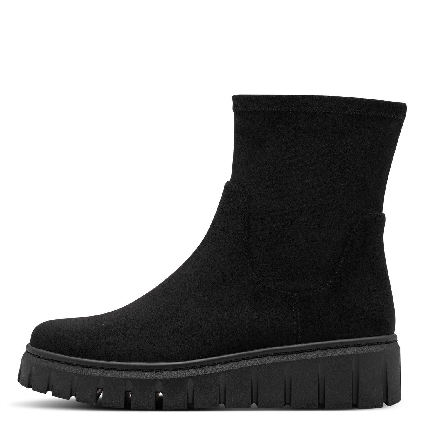 Marco Tozzi Black Sock Boot