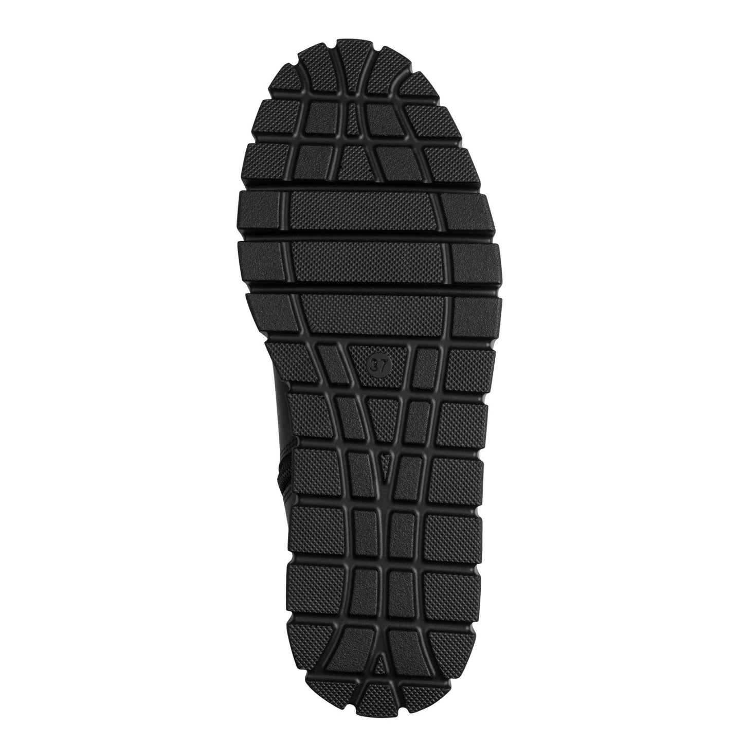 Marco Tozzi Black Leather Chelsea Boot