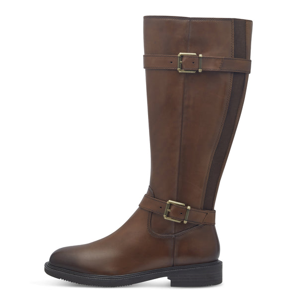 Marco Tozzi High leg Boot Cognac