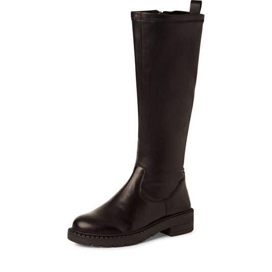 Marco Tozzi High Leg Boot Black