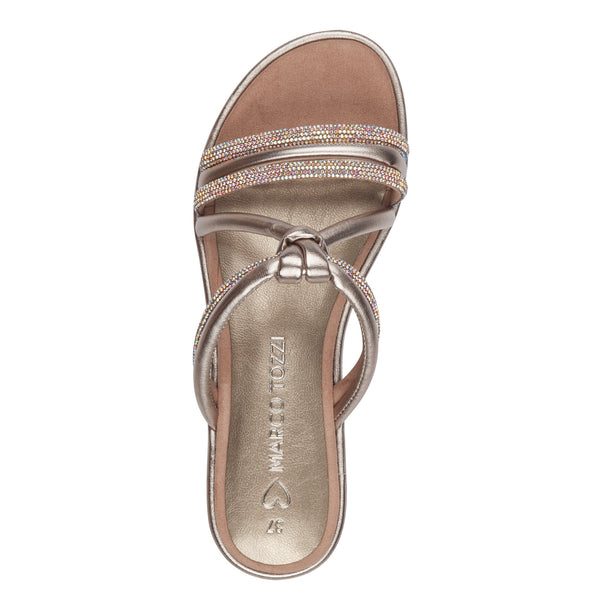 Marco Tozzi Rose Gold Sandal